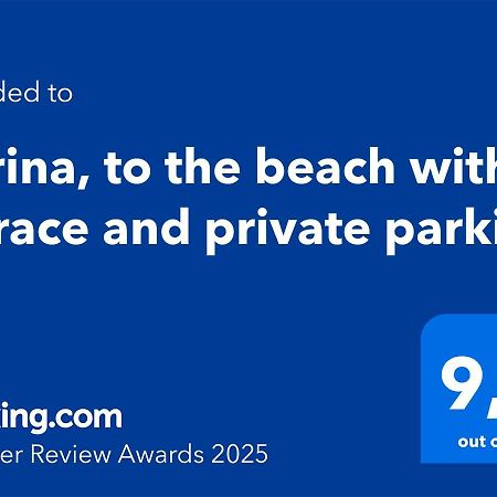 Karina, To The Beach With Terrace And Private Parking Savona Kültér fotó